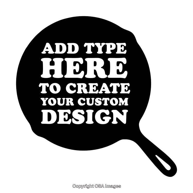 Frying Pan Design Format