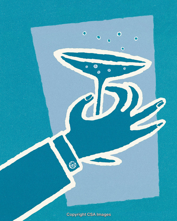 Hand Holding a Cocktail