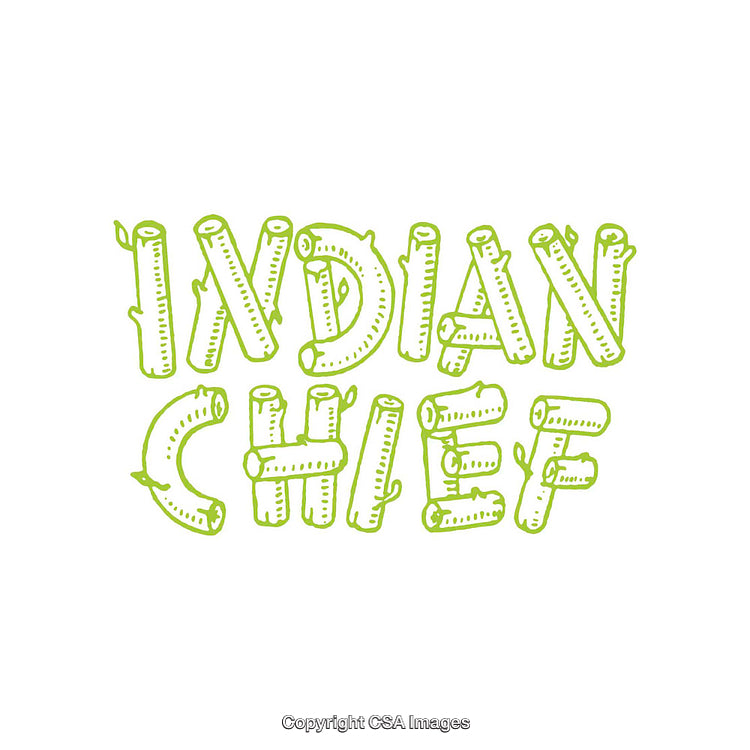 Creative Green Typography Featuring Words in a Textured Log-Inspired Style