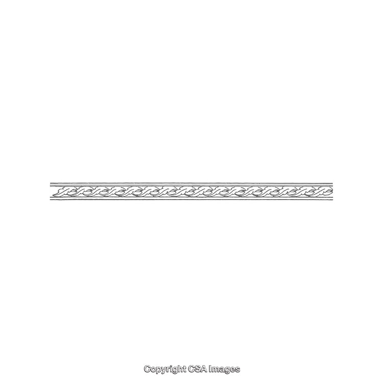 Intricate Decorative Border Design Featuring Ornamental Patterns and Symmetrical Detailing