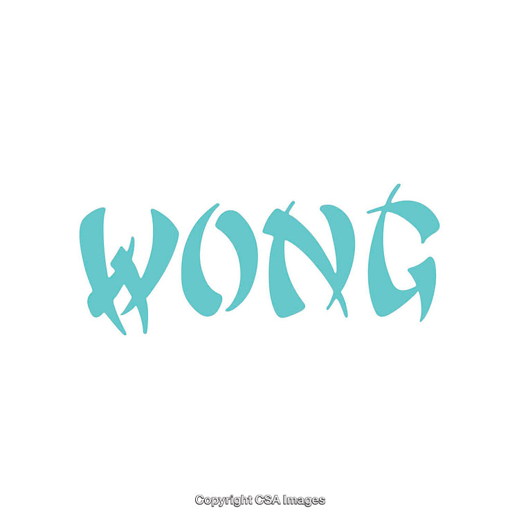 Stylized Turquoise Word Art Design Featuring Unique Lettering