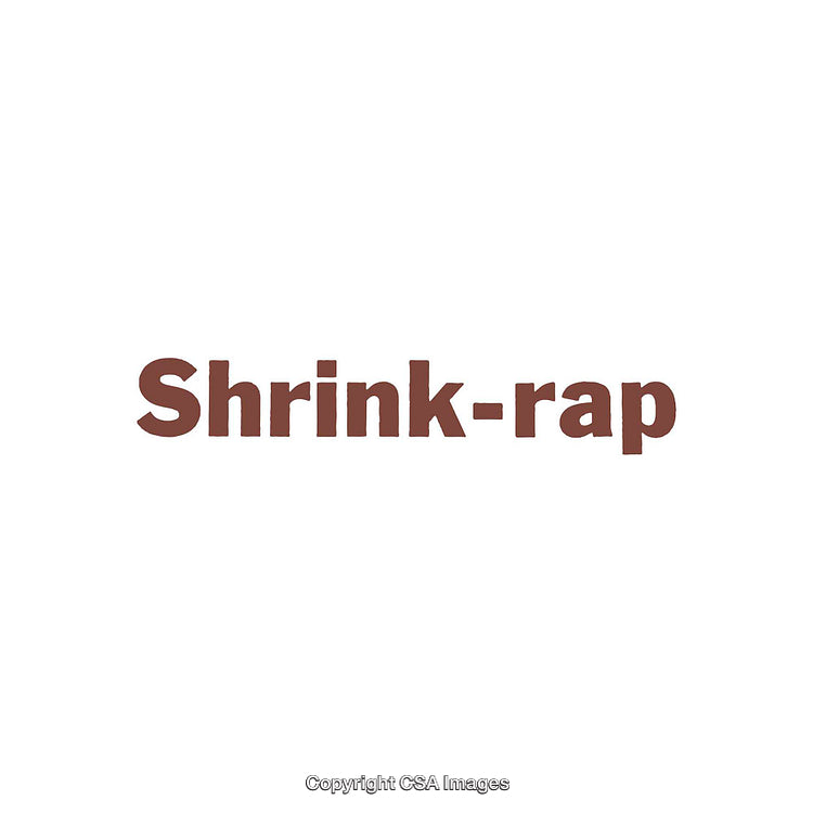 Minimalistic One-Color Text Artwork with Bold Brown Typography