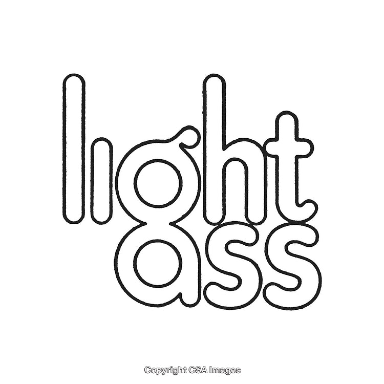 Stylish Typography With Playful Rounded Edges in Minimalistic Design