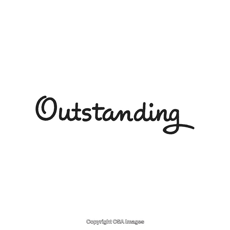 Outstanding Calligraphy Text Design with Elegant and Stylish Handwriting on White Background