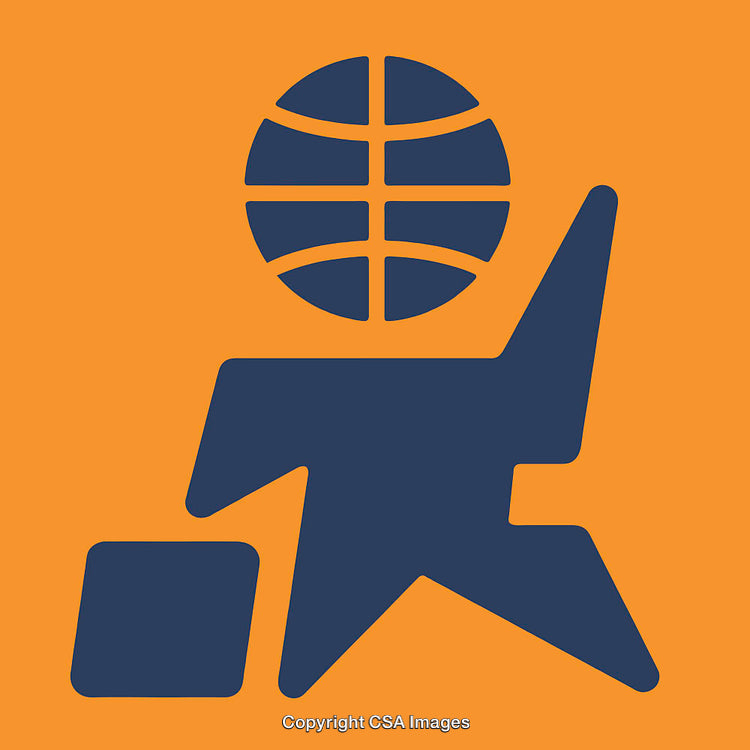 Abstract Airline Travel Symbol Featuring a Globe and Airplane Graphics