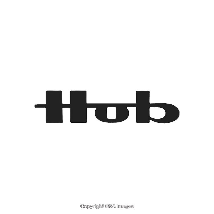 Minimalistic Black Logo with Stylish Typography on White Background