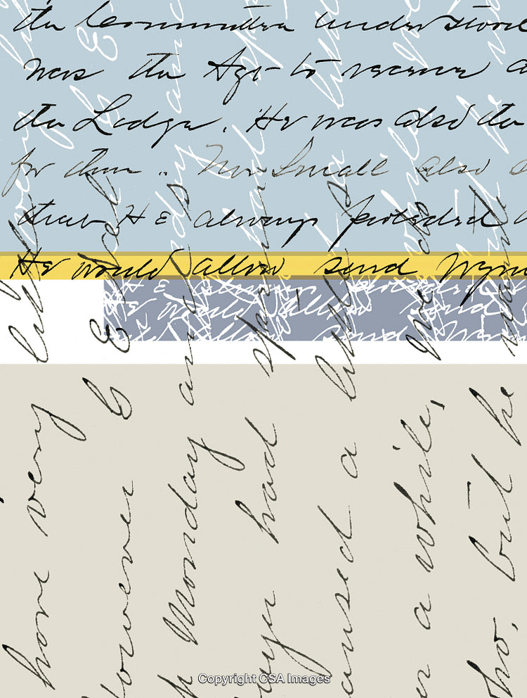 Creative Abstract Background Featuring Handwritten Script and Artistic Color Patterns
