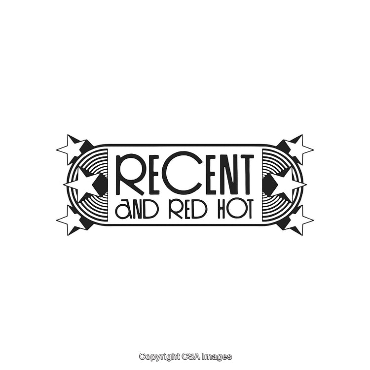 Retro Style Graphic With Stars and Bold Text Design