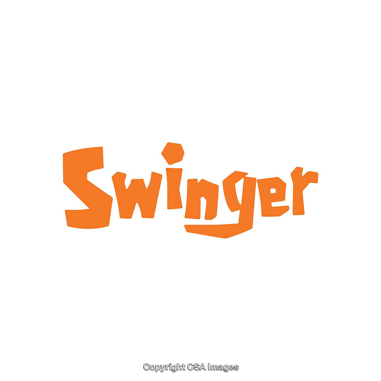 Bold and Vibrant Typography with Orange Geometric Lettering Style