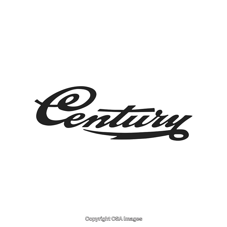 Elegant Century Logo Design with Black Text on Clean White Background