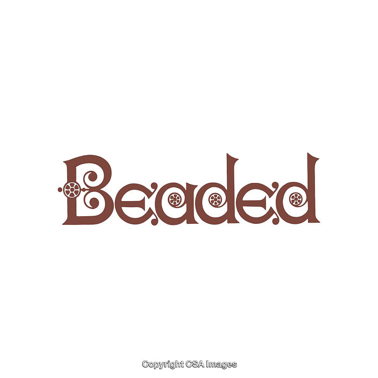 Elegant Typography Featuring a Decorative Word Design with Flourishes