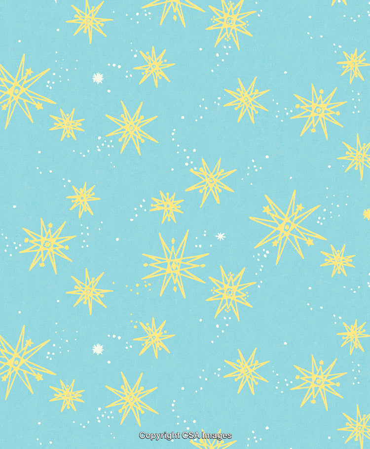 Blue Star Pattern