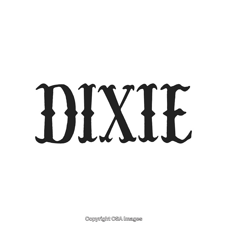 Vintage Style Text Design with Decorative Serif Lettering on White Background