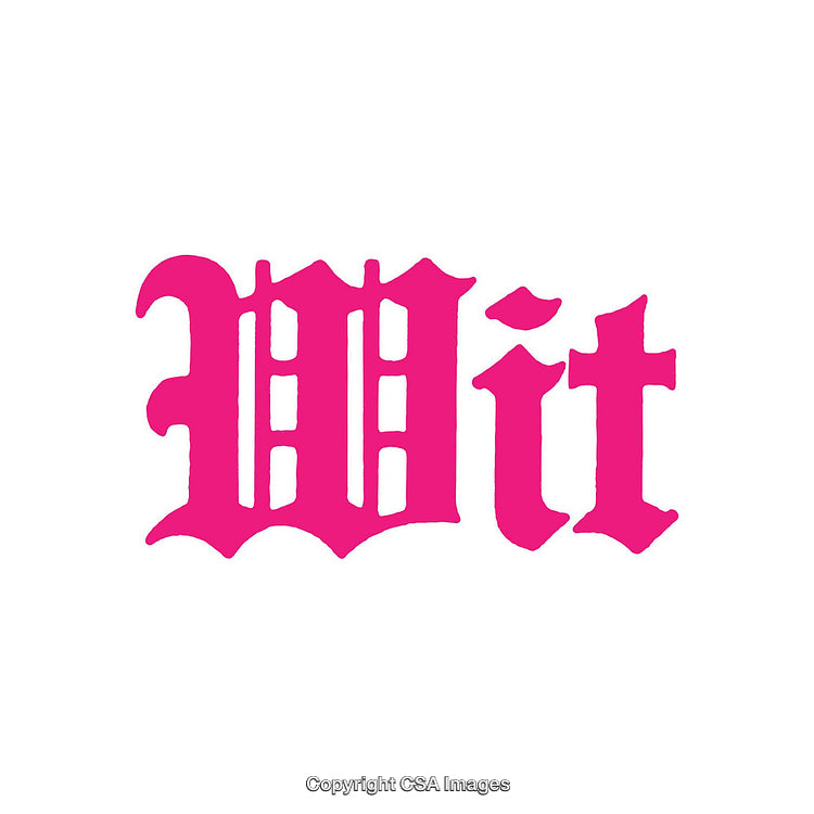 Bold Typography in Hot Pink Against a Clean White Background