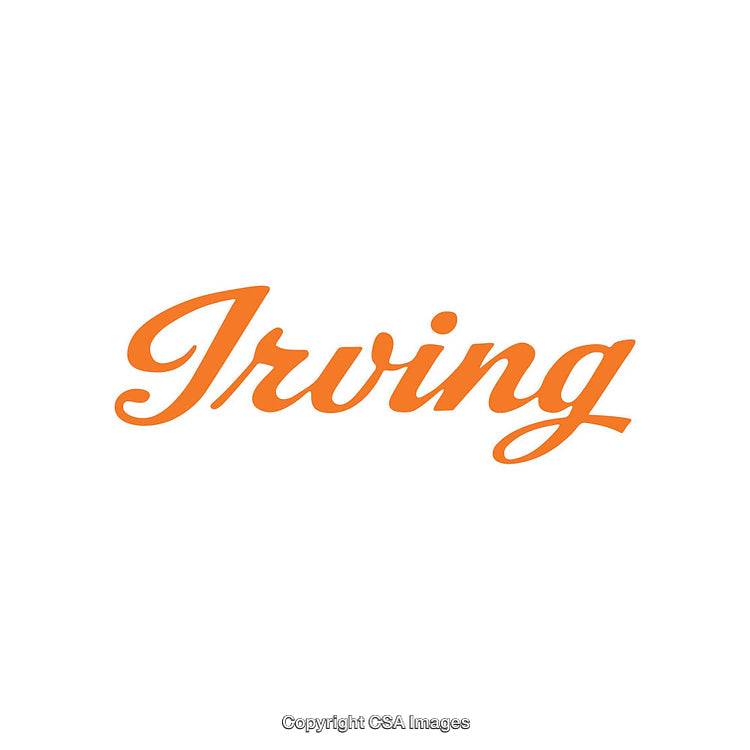 Orange Calligraphy on a Minimalist White Background for Versatile Uses