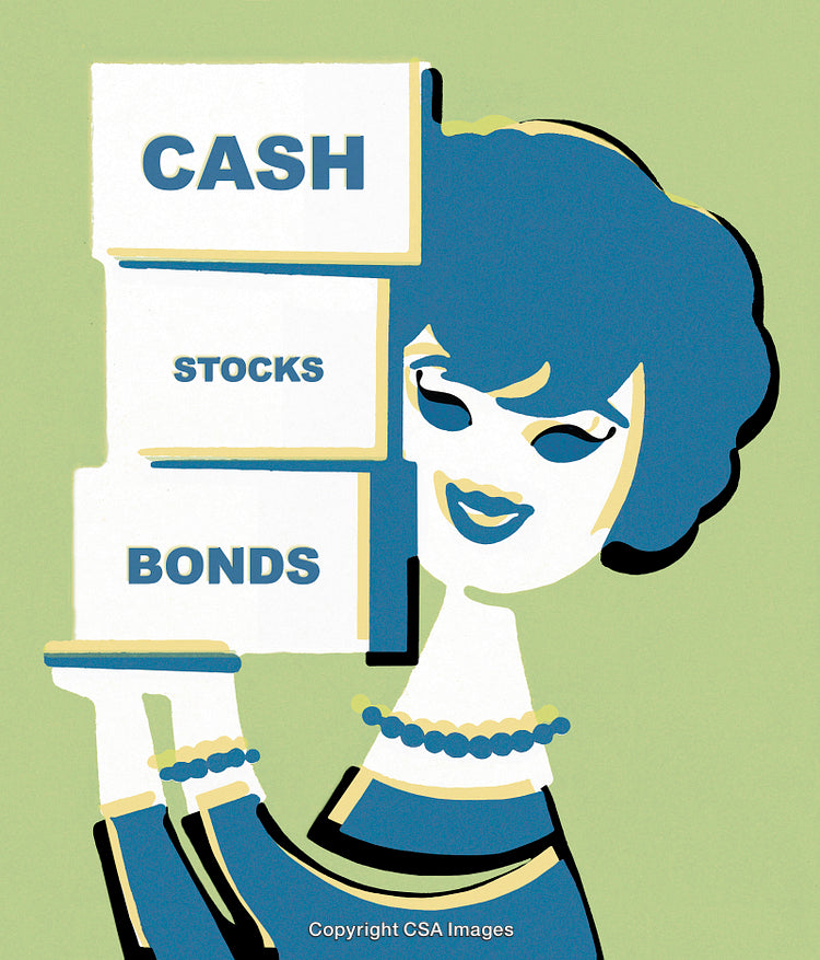 Woman Holding Investments