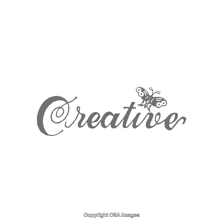 Creative Logo Design Featuring Elegant Text and Butterfly Motif in Monochrome Style