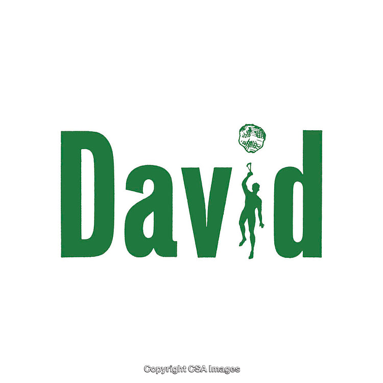 Green Typography Art with Silhouette Design Coffee Table Icon