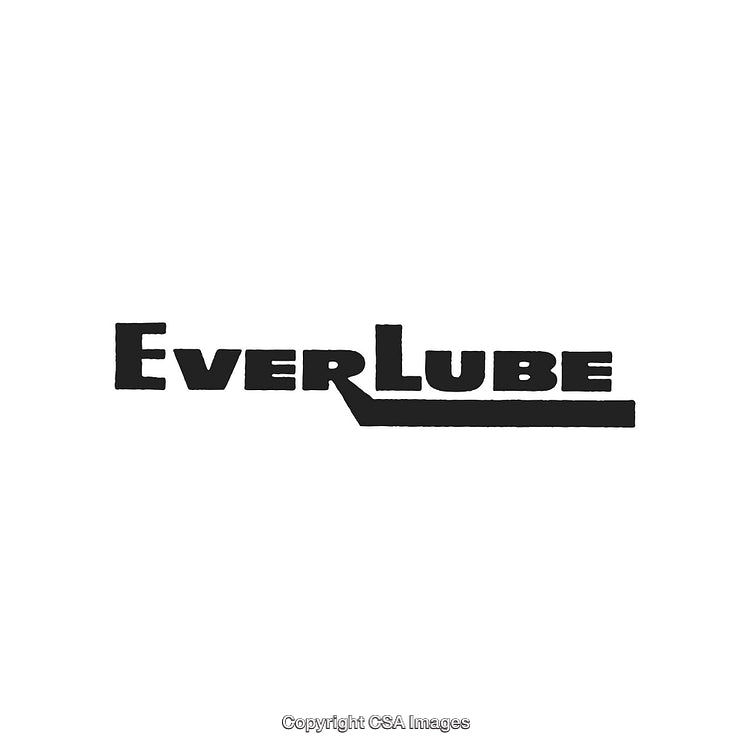 Everlube Black Lettered Logo on White Background Representing Brand Identity