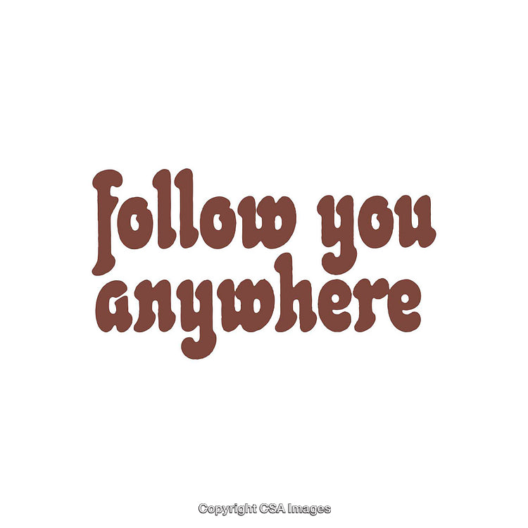 Inspirational Phrase in Retro Font Encapsulating a Motivational Message on White Background