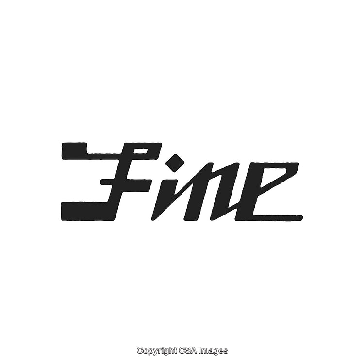Creative Black Ink Fine Text Typography on Clean White Background