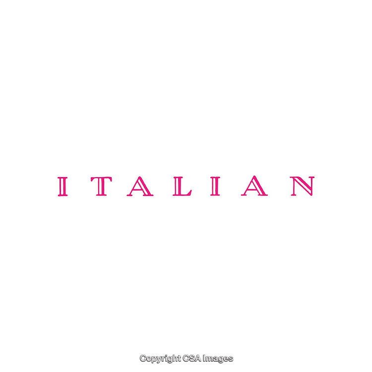 Simple Minimalist Design Featuring Italian Text in Bold Pink Font