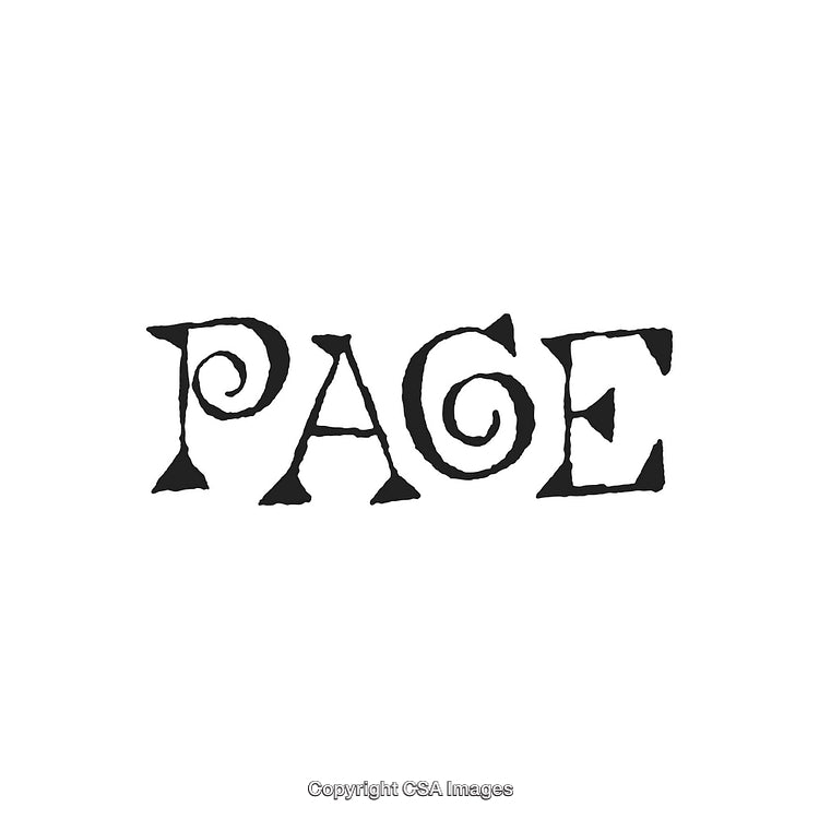 Creative Black Font Design with Stylized Letters on White Background