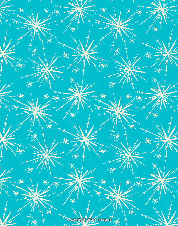 Blue Star Pattern