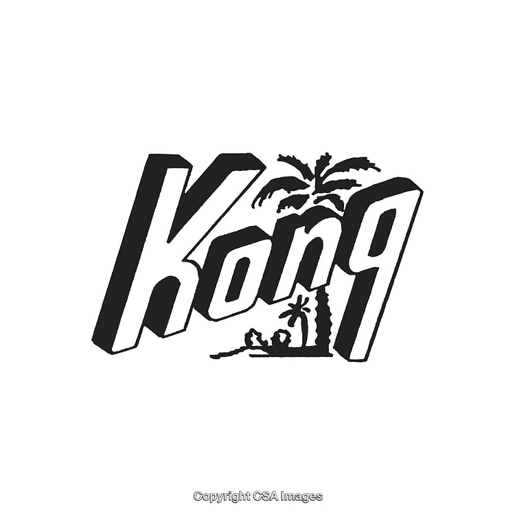 Retro Styled Logo Featuring Palm Trees and Relaxation Theme