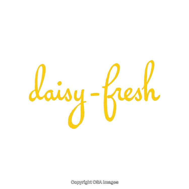 Bright Yellow Handwritten Text on a Clean White Background