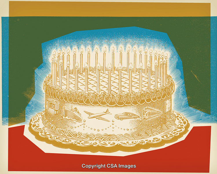 Birthday Cake With Candles