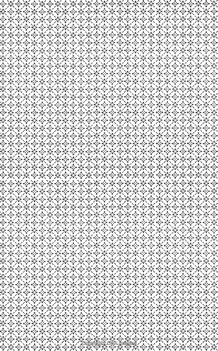 Seamless Black and White Decorative Pattern Background Repeating Design