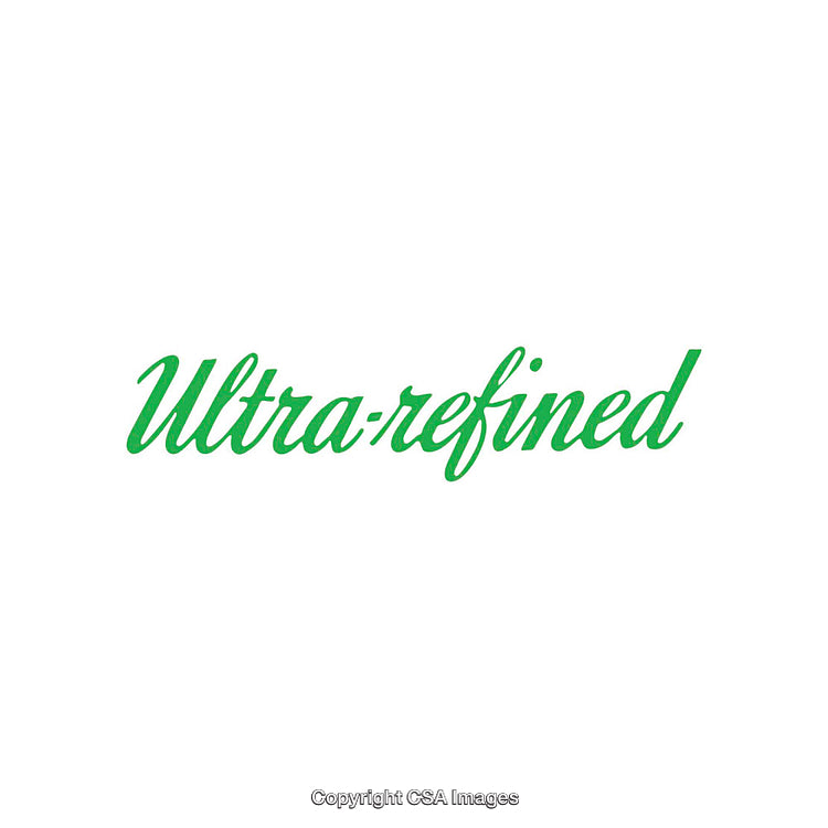 Minimalistic Ultra-Refined Text Design in Vibrant Green on White