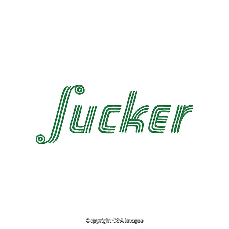 Minimalist Green Typography Design on White Background