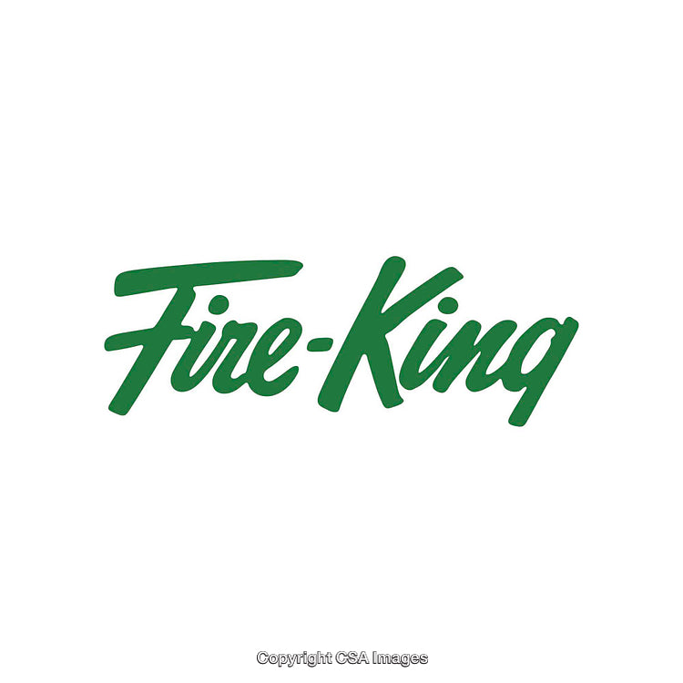 Green Fire-King Logo Design on a Clean White Background