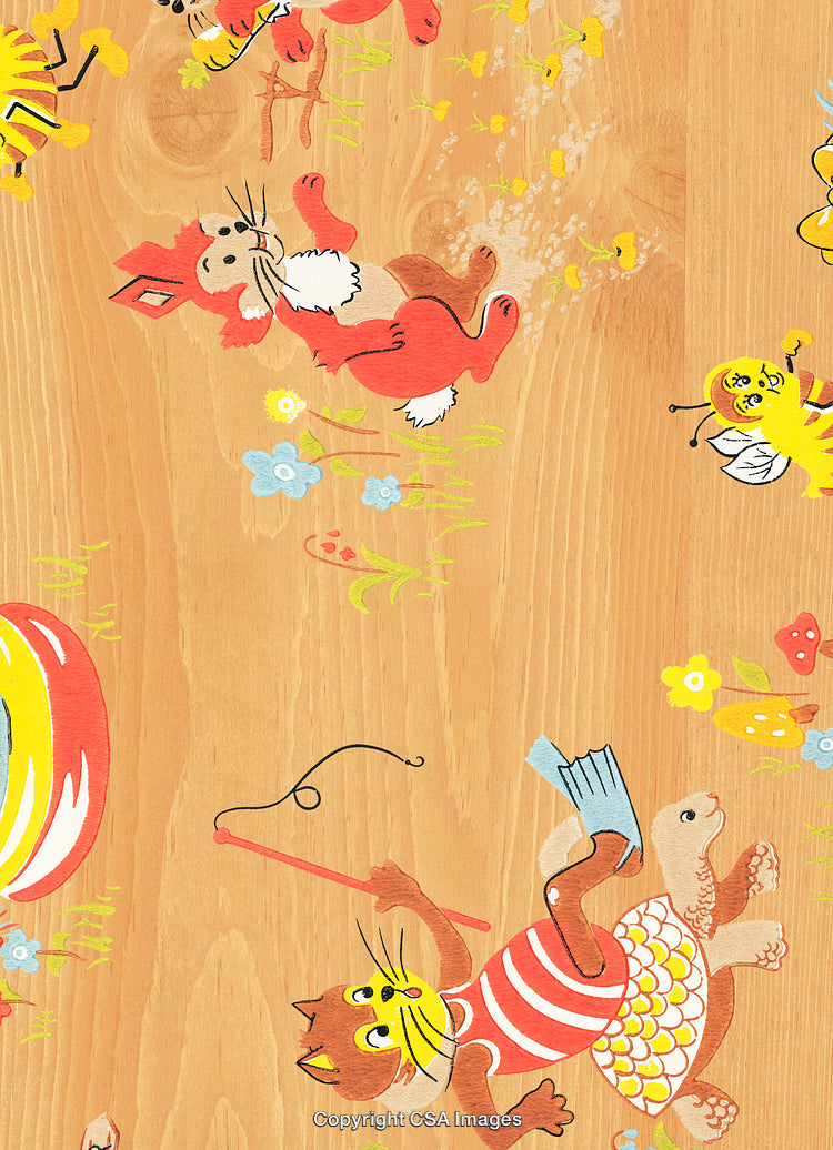 Baby animal pattern