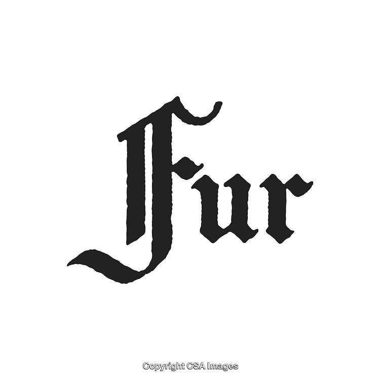 Elegant Gothic Stylized Text Illustration with Decorative Typeface