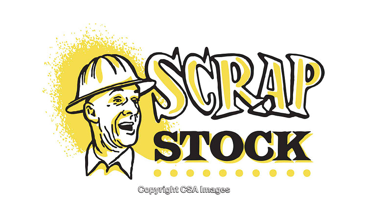Vintage Illustration of Construction Worker with Bold Text Design