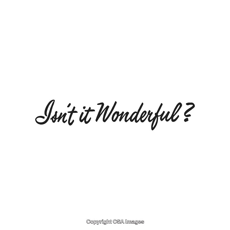 Inspirational Script Phrase on White Background with Elegant Font Style