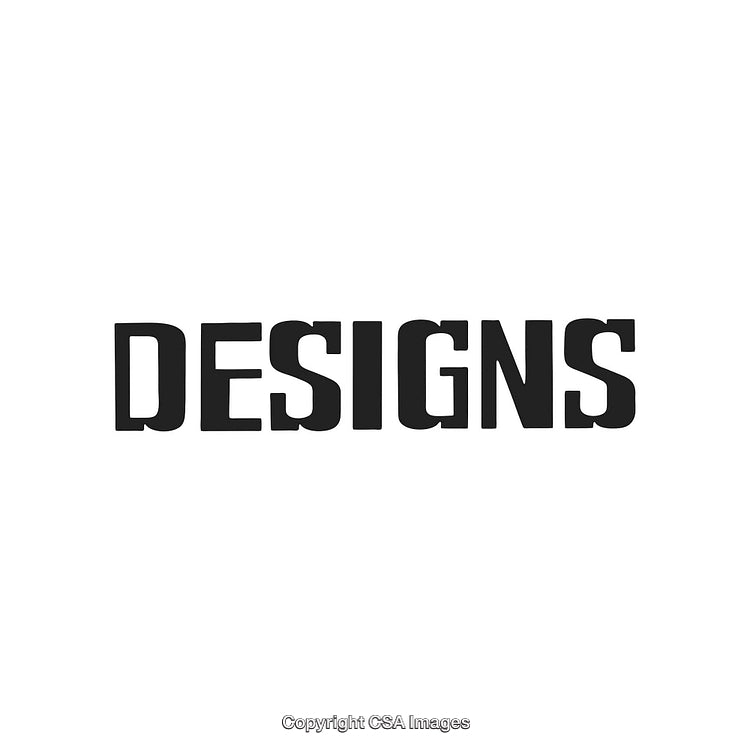 Bold Typography Design Centered on White Background for Stylish Presentations