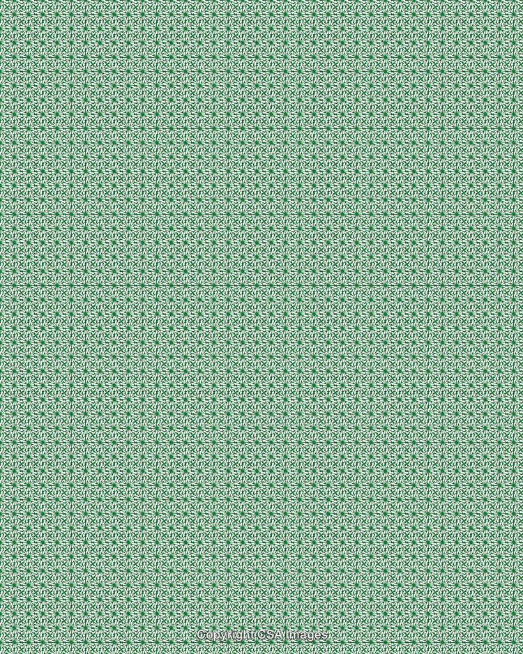 Intricate Geometric Green and White Pattern Background for Decorative Use