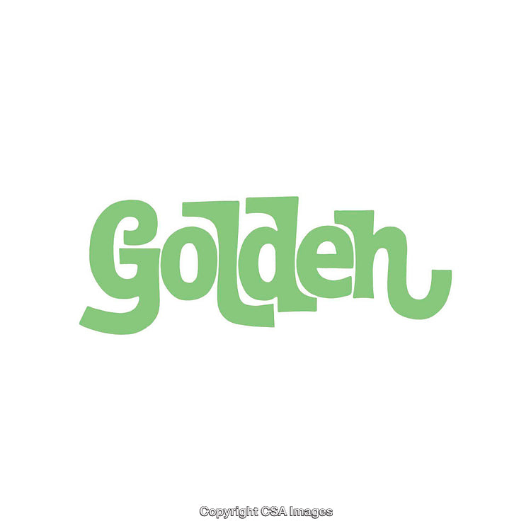 Playful Green Typography on a Minimal White Background