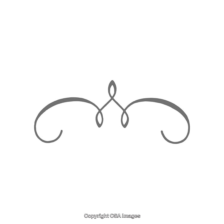 Elegant Flourish Design Element for Invitations or Decorations