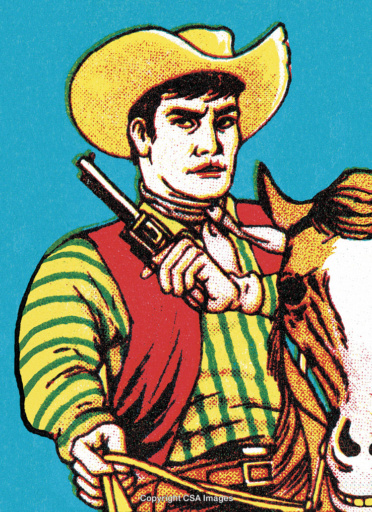 Cowboy with Pistol