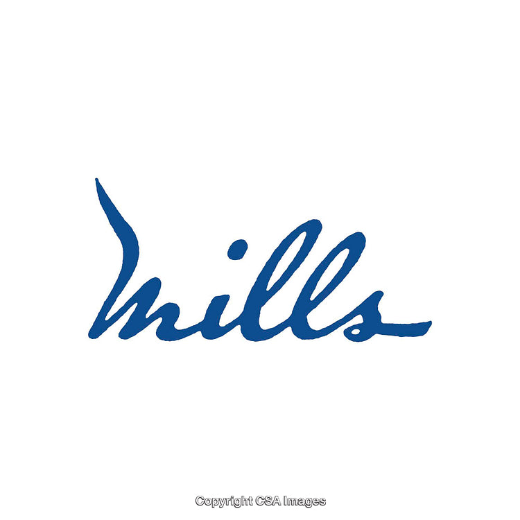 Blue Handwritten Text on a Minimalistic White Background
