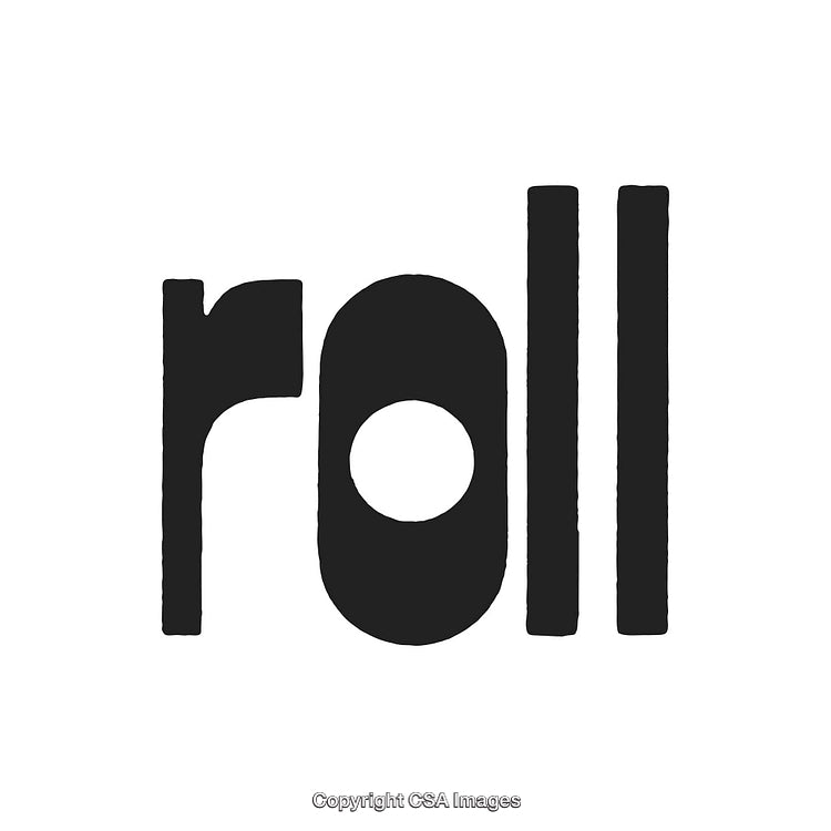 Stylized Word Art With Bold Typography and Minimalist Black Design