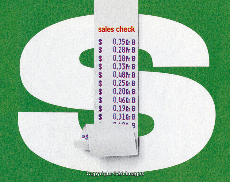 Creative Concept of Financial Data on a Bold Green and White Background