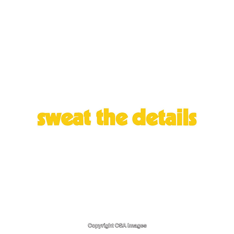 Motivational Quote Graphic Displayed in Bold Yellow Text on White Background
