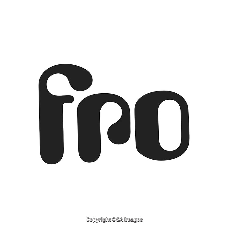 Creative Typography Art Featuring Bold Letters in Black on White Background