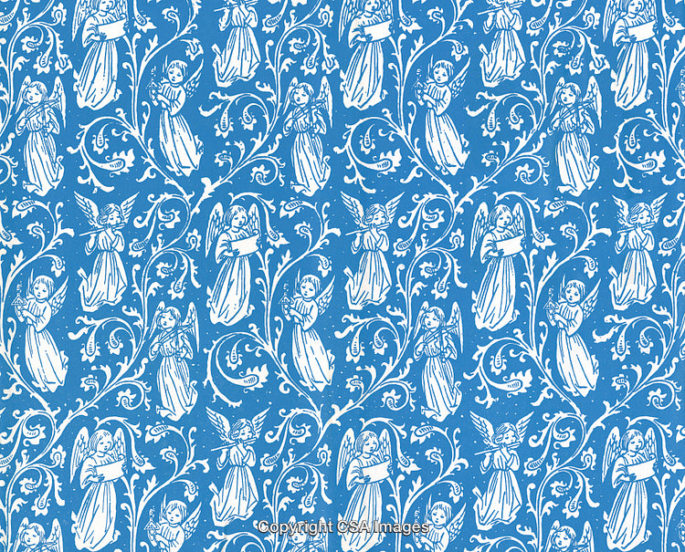 Musical Angel Pattern